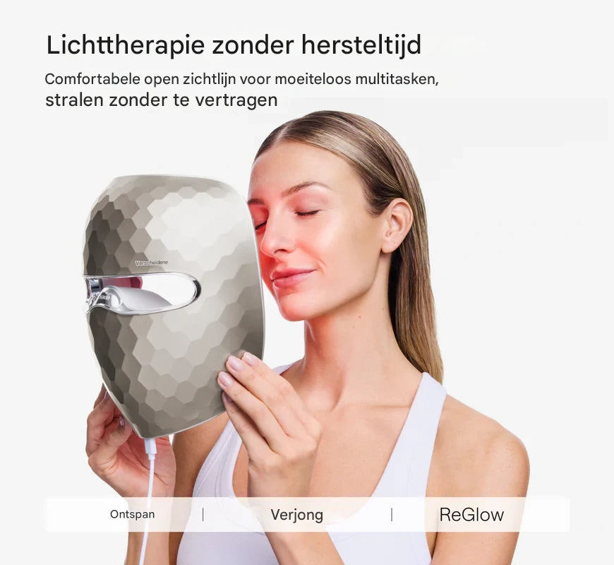 Lumière Pro – Verjongend LED Lichttherapie Masker.